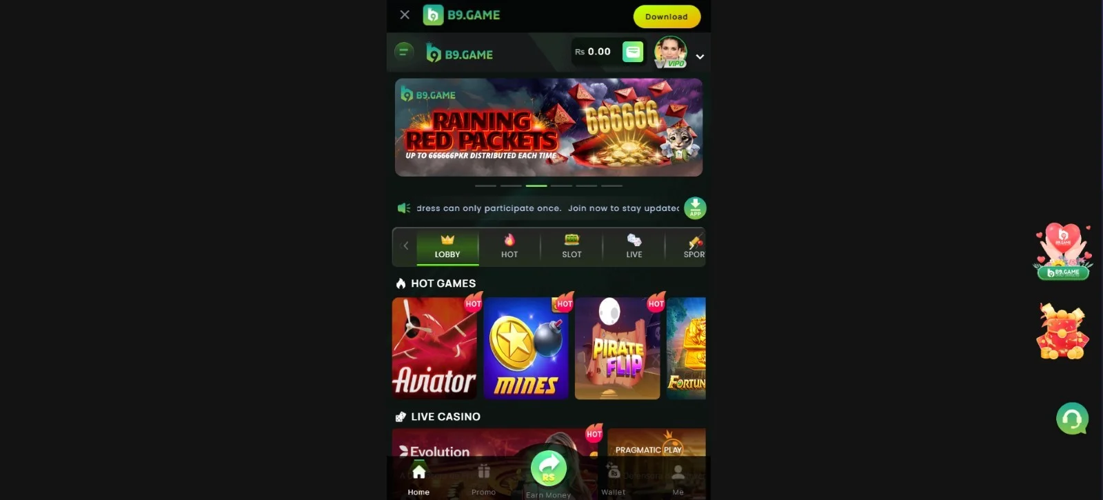 B9 game download 